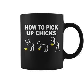 How To Pick Up Chicks Tshirt Coffee Mug - Monsterry UK