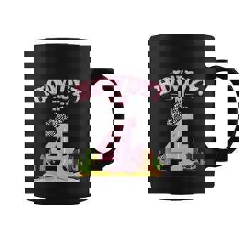 Howdy Cowgirl 4Th Birthday Western Country Southern Rodeo Coffee Mug - Thegiftio