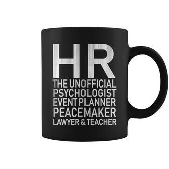 Hr The Unofficial Psychologist Graphic Design Printed Casual Daily Basic Coffee Mug - Thegiftio UK