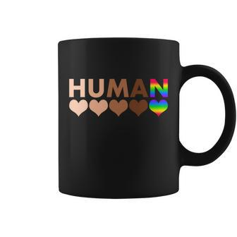 Human Diversity Human Rights Coffee Mug - Monsterry