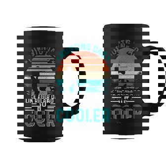 Hunting Dad Like A Regular Dad But Cooler Fathers Day Graphic Design Printed Casual Daily Basic Coffee Mug - Thegiftio UK