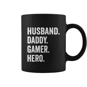 Husband Dad Father Gamer Funny Gaming Coffee Mug - Monsterry UK