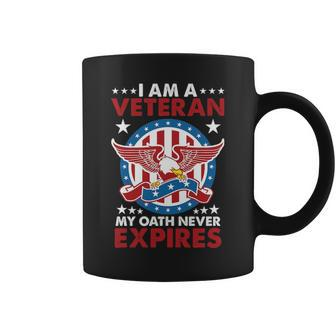 I Am A Veteran My Oath Never Expires For V Coffee Mug - Thegiftio UK