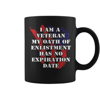 I Am A Veteran My Oath Of Enlistment Veteran Coffee Mug - Thegiftio UK