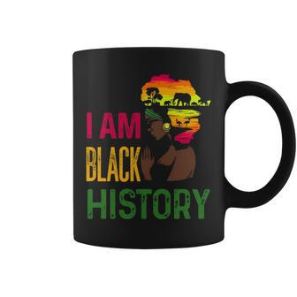 I Am Black History I Am The Storm Black Queen Is The Most Coffee Mug - Thegiftio UK