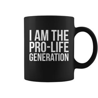 I Am The Pro Life Generation Print Pro Life Student Product Coffee Mug - Monsterry AU