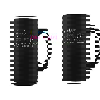 I Code Like A Girl Try To Keep Up Funny Coding Developer Graphic Design Printed Casual Daily Basic Coffee Mug - Thegiftio UK
