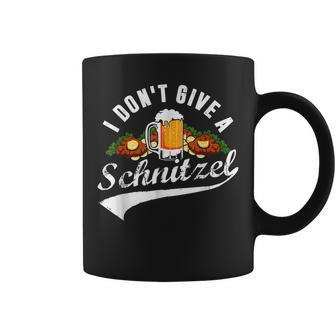 I Dont Give A Schnitzel Oktoberfest Beer Festival Coffee Mug - Thegiftio UK