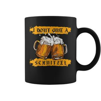I Dont Give A Schnitzel | Oktoberfest Funny Coffee Mug - Thegiftio UK