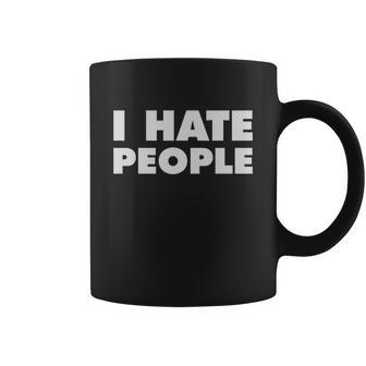 I Hate People V2 Coffee Mug - Monsterry UK