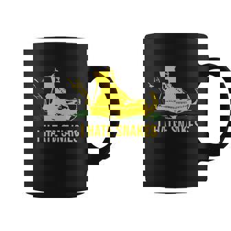 I Hate Snakes Dont Thread On Me Flag Coffee Mug - Monsterry