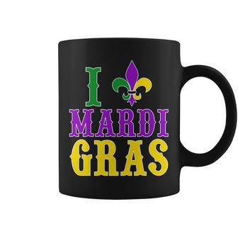 I Heart Mardi Gras Coffee Mug - Monsterry