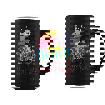 I Like Beach And Maybe Three People Funny Summer Vacation Coffee Mug - Thegiftio