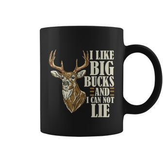 I Like Big Bucks And I Cannot Lie Buck Hunting Graphic Design Printed Casual Daily Basic Coffee Mug - Thegiftio UK