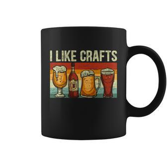 I Like Crafts Beer I Like Beer Brew Craft Lover Gift Coffee Mug - Monsterry UK