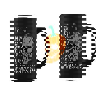 I Like Murder Shows Comfy Clothes And Maybe 3 People Graphic Design Printed Casual Daily Basic V3 Coffee Mug - Thegiftio UK