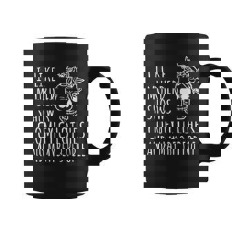 I Like Murder Shows Comfy Clothes And Maybe 3 People Graphic Design Printed Casual Daily Basic V4 Coffee Mug - Thegiftio UK