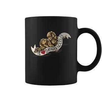 I Love Danger Noodles Ball Python Cute Graphic Design Printed Casual Daily Basic Coffee Mug - Thegiftio UK