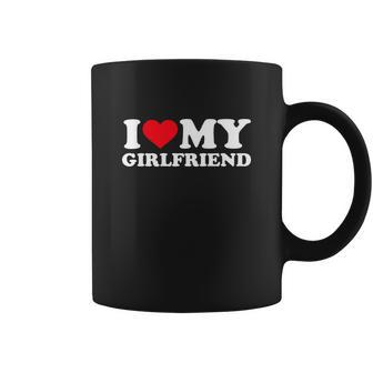 I Love My Girlfriend Tshirt V2 Coffee Mug - Monsterry CA