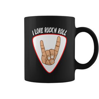 I Love Rock N Roll I Love Rockn Roll Devils Horn Coffee Mug - Monsterry CA