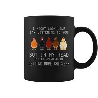 I Might Look Like Im Listening To You But In My Head Tshirt Coffee Mug - Monsterry UK