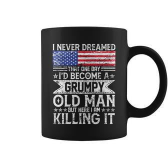 I Never Dreamed Id Become A Grumpy Old Man Coffee Mug - Monsterry DE