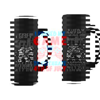I Paused My Game To Celebrate 4Th Of July Gamer Funny 4Th Of July Coffee Mug - Thegiftio