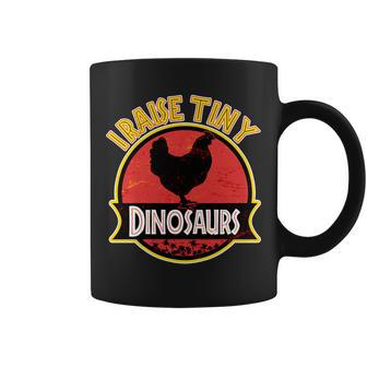 I Raise Tiny Dinosaurs Tshirt Coffee Mug - Monsterry