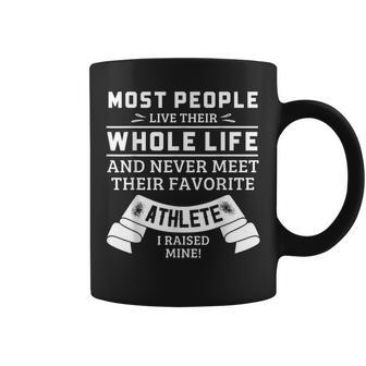 I Raised My Favorite Athlete Mom Of Athlete Coffee Mug - Thegiftio UK