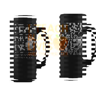 I Teach Black Lives And They Matter African History Teacher Coffee Mug - Thegiftio