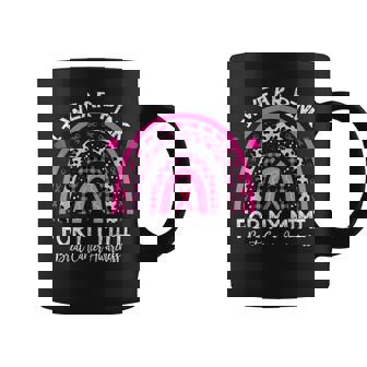 I Wear Pink For My Mimi Rainbow Breast Cancer Awareness Coffee Mug - Thegiftio