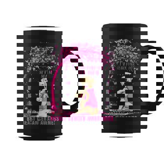 I Wear Pink For My Mom Labrador Dog Breast Cancer Awareness Coffee Mug - Thegiftio UK