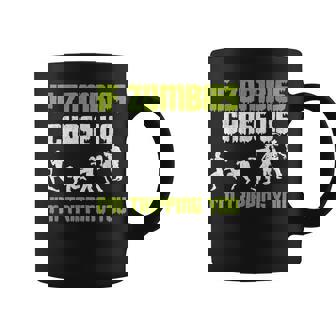 If Zombies Chase Us Im Tripping You Scary Halloween Zombie Coffee Mug - Thegiftio