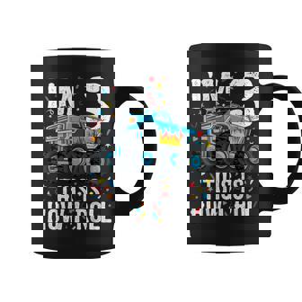 Im 3 This Is How I Roll Monster Truck 3Rd Birthday Boy Coffee Mug | Seseable CA