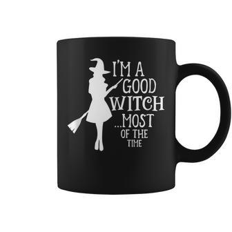 Im A Good Witch Most Of The Time Witchy Halloween Witch Coffee Mug - Seseable