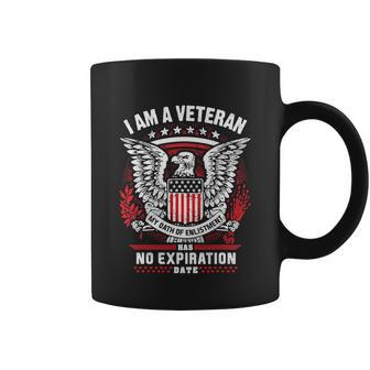 Im A Usa Veteran My Oath Of Enlistment Graphic Design Printed Casual Daily Basic Coffee Mug - Thegiftio UK