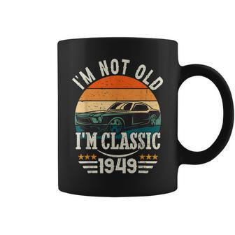 Im Classic Car 73Rd Birthday Gift 73 Years Old Born In 1949 Coffee Mug - Thegiftio UK