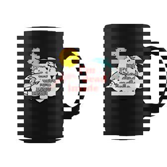 Im Dead Inside Dolphins Graphic Design Printed Casual Daily Basic Coffee Mug - Thegiftio