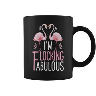 Im Flocking Fabulous Pink Flamingo Coffee Mug - Thegiftio UK
