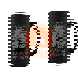 Im Into Fitness Fitness Deer In My Freezer Deer Hunting Coffee Mug - Thegiftio UK