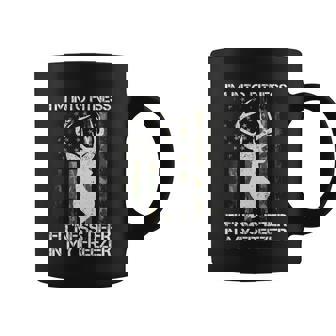 Im Into Fitness Fitness Deer In My Freezer Funny Hunter Coffee Mug - Monsterry