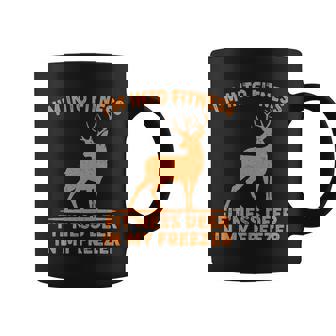 Im Into Fitness Fitness Deer In My Freezer Tshirt Coffee Mug - Monsterry