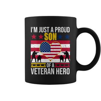 Im Just A Proud Son Of A Veteran Hero Coffee Mug - Monsterry UK