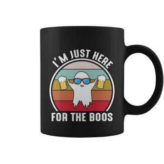 Im Just Here For The Boos Halloween Quote Coffee Mug - Monsterry AU