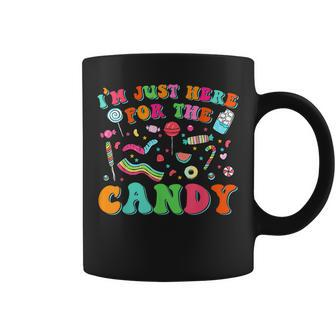 Im Just Here For The Candy Halloween Cute Lollipop Sweets Coffee Mug - Thegiftio UK