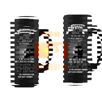Im Not A Perfect Son But My Crazy Mom Loves Me Coffee Mug - Monsterry