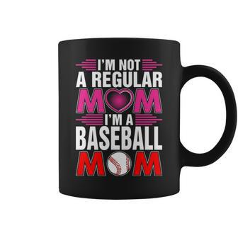 Im Not A Regular Mom Im A Baseball Mom Coffee Mug - Thegiftio UK