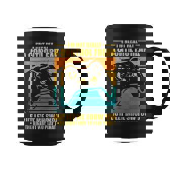 Im Not Really Control Freak Gaming Funny Gamer Video Games Coffee Mug - Thegiftio