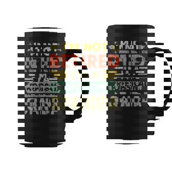 Im Not Retired Im A Professional Grandpa Coffee Mug - Thegiftio UK