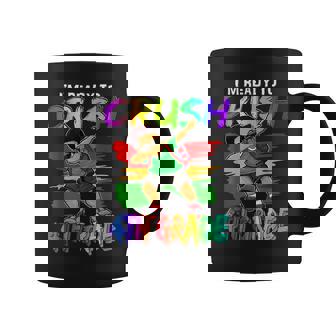 Im Ready To Crush 4Th Grade Black Dab Boy Coffee Mug - Seseable